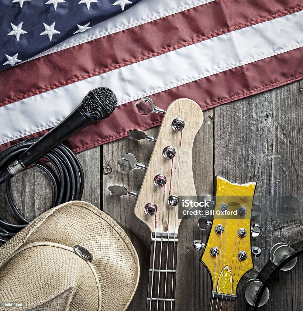 American Blues. Country Music. - Zbiór zdjęć royalty-free (Muzyka country)