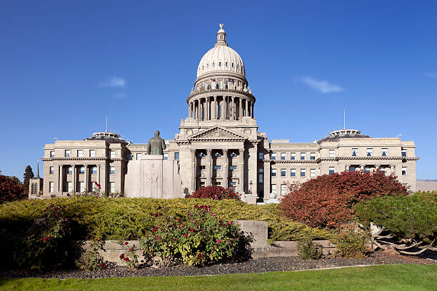 idaho state capitol - idaho state capitol foto e immagini stock