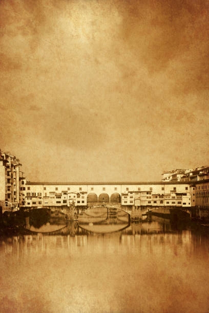istock Ponte Vecchio, Vintage Florence photo 165615084
