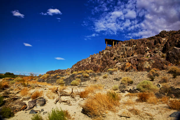 istock Dark Blue Desert Sky's Refuge Shelter 165615371