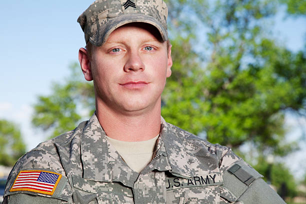 istock American Soldier Series: Young Sergeant Outdoor 165615532