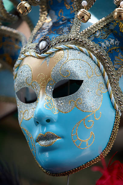 istock Turquoise and gold Venetian mask 165615824