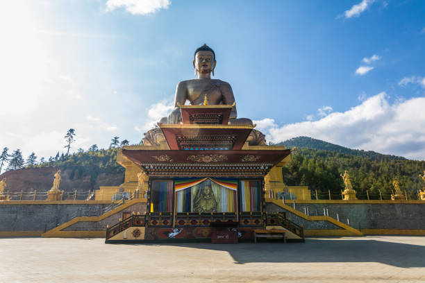 istock Thimphu, Bhutan landscape view during dry winter 1656159691