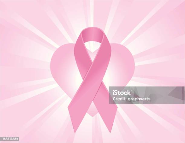 Sensibilização Para O Cancro Da Mama - Arte vetorial de stock e mais imagens de Cancro - Cancro, Conceito, Cor de rosa