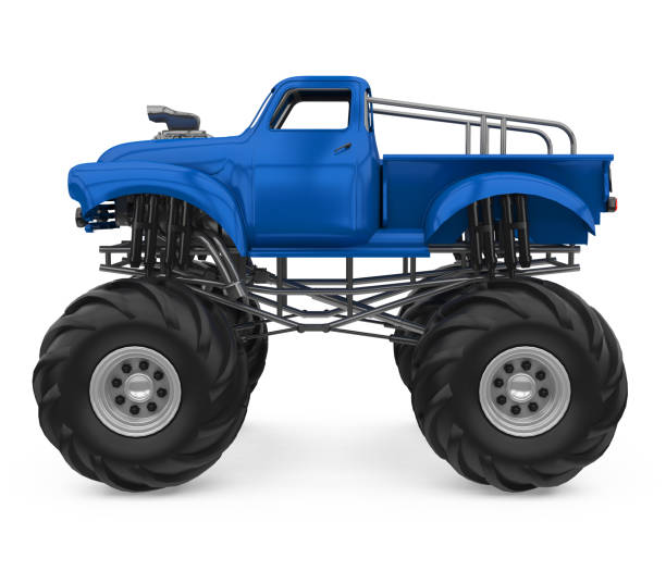 Monster Truck Isolated stock photo