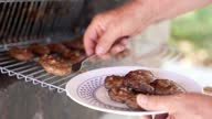 istock placing grilled meatballs from the barbecue onto a plate 1656181482