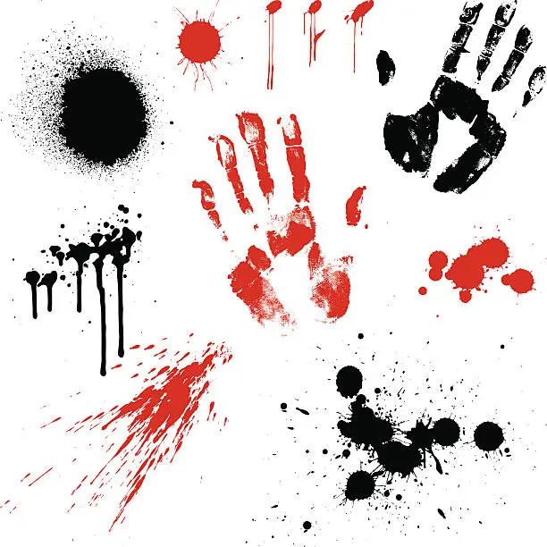 Vector illustration of Crime Scene