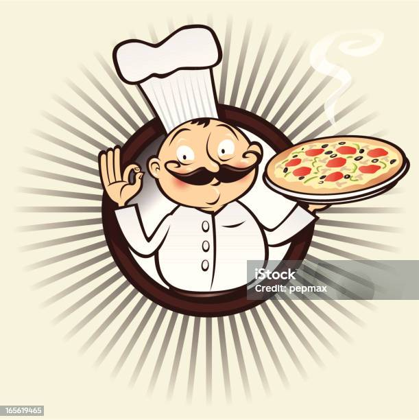 Vetores de Menu Chef Pizza e mais imagens de Adulto - Adulto, Adulto de idade mediana, Adulto maduro