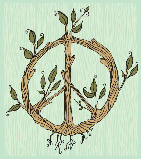 Peace Sign Stock Illustration - Download Image Now - Peace Symbol