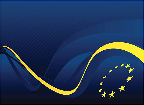 ヨーロッパの背景 - european community european union flag europe flag点のイラスト素材／クリップアート素材／マンガ素材／アイコン素材