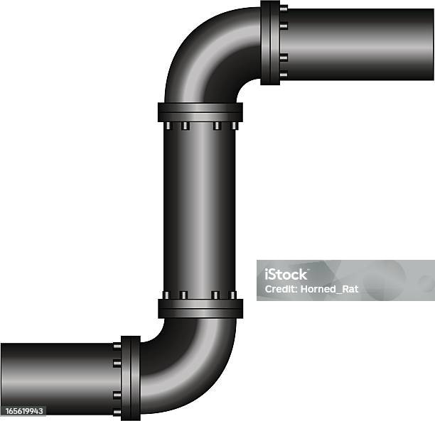 Pipes Stock Vektor Art und mehr Bilder von Pipeline - Pipeline, Kläranlage, Baugewerbe