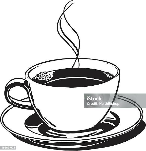 Кофе Джо Java Напиток Или Чашку Перерыв — стоковая векторная графика и другие изображения на тему Без людей - Без людей, Векторная графика, Горячий напиток