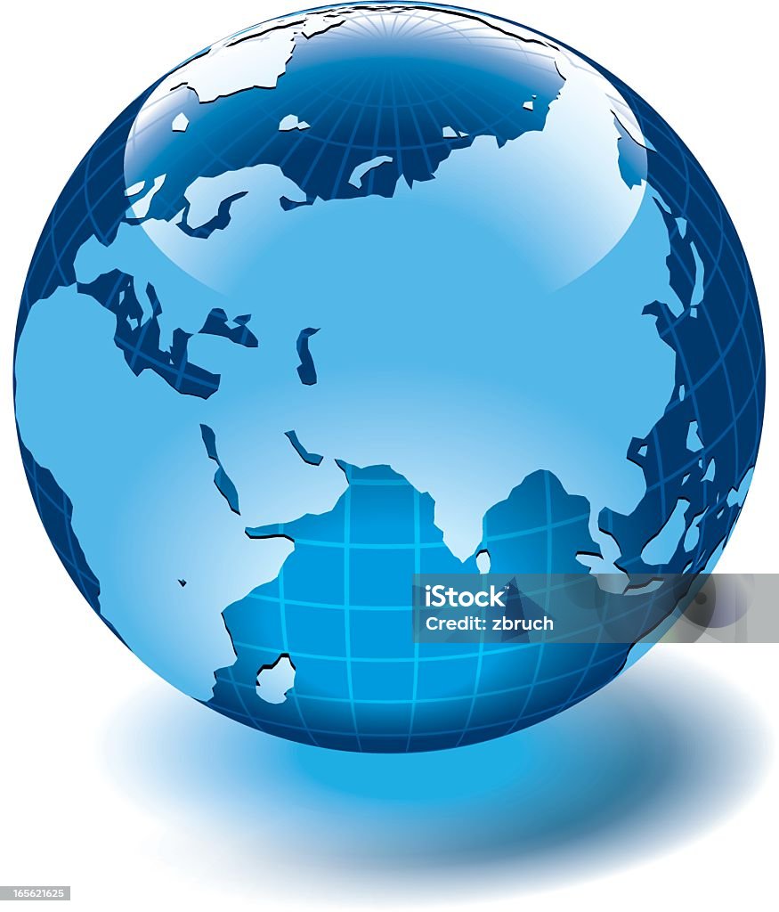 Quả Địa Cầu Của Thế Giới Eurasia Hình minh họa Sẵn có - Tải xuống ...