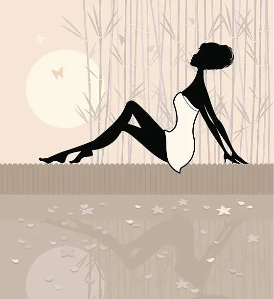 Vector illustration of Chic Relaxation