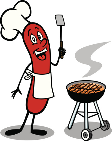 Great illustration of a weenie cook at the grill. Perfect for a BBQ or for the summer season. EPS and JPEG files included. Be sure to view my other food illustrations, thanks!