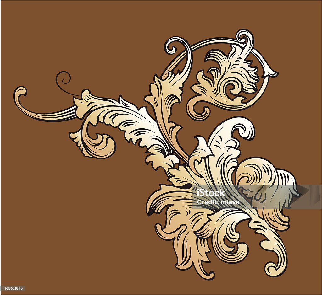 Викторианский Старомодный украшения - Векторная графика Абстрактный роялти-фри