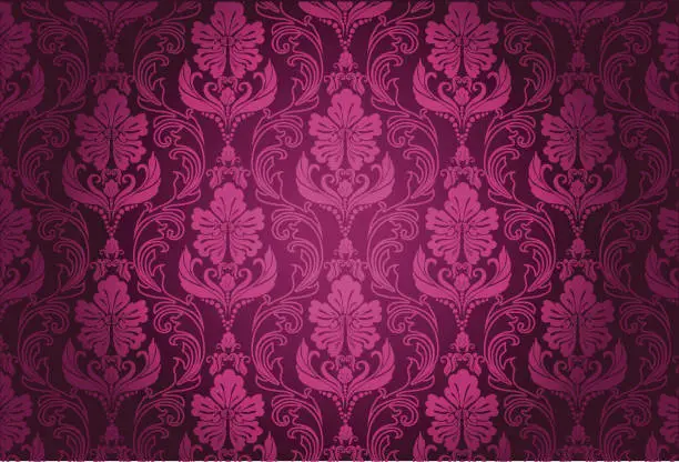 Vector illustration of Luxury Floral Pattern