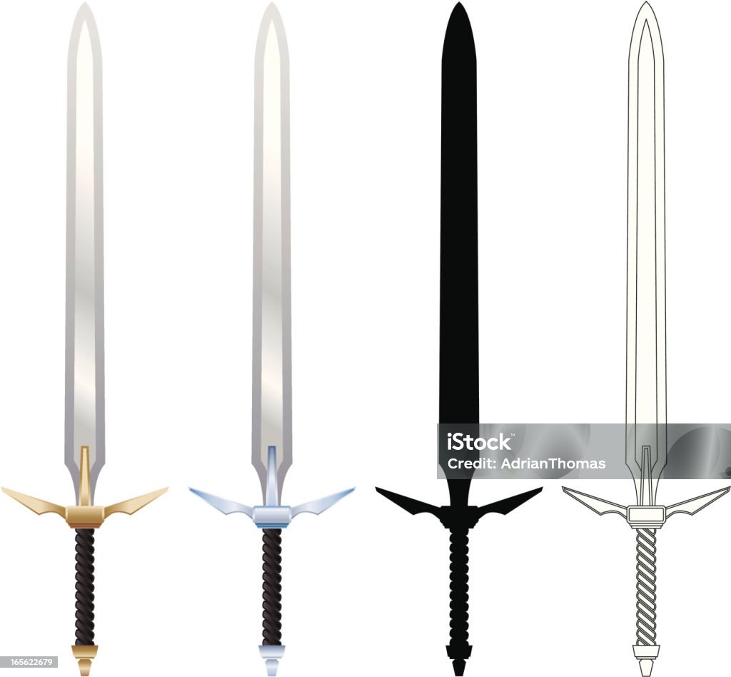 Swords - arte vectorial de Espada libre de derechos