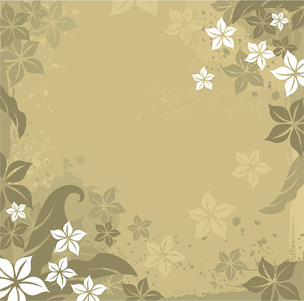 grafik bunga - batik ilustrasi stok