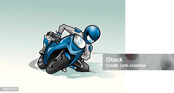 Vélo De Sports Vecteurs libres de droits et plus d'images vectorielles de Moto - Moto, Faire la course, Illustration