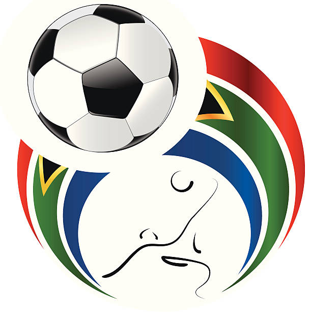 2010 年ワールドカップサッカーボールの南アフリカ - soccer south africa illustration technique cape town点のイラスト素材／クリップアート素材／マンガ素材／アイコン素材
