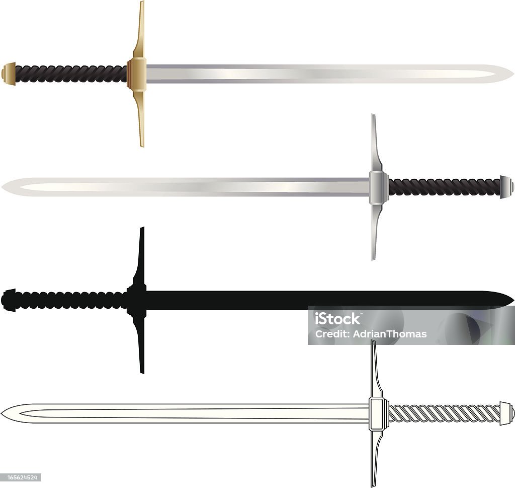 Swords - Grafika wektorowa royalty-free (Miecz)