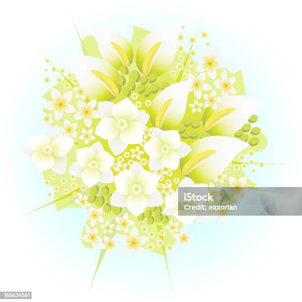 Spring Bouquet Stock Illustration - Download Image Now - Aerial View, Anthurium, Beauty In Nature