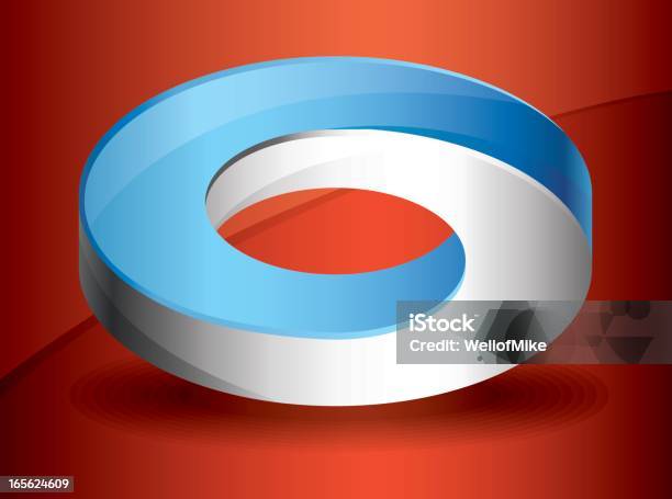 Anello Infinity - Immagini vettoriali stock e altre immagini di Illusione ottica - Illusione ottica, Cerchio, Icona
