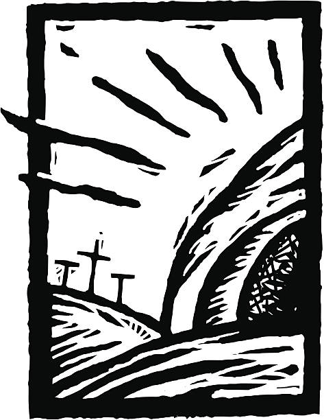 ilustrações, clipart, desenhos animados e ícones de ressurreição - tomb