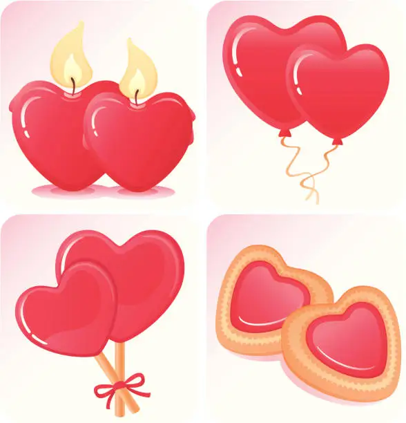 Vector illustration of Image for Valentine's day