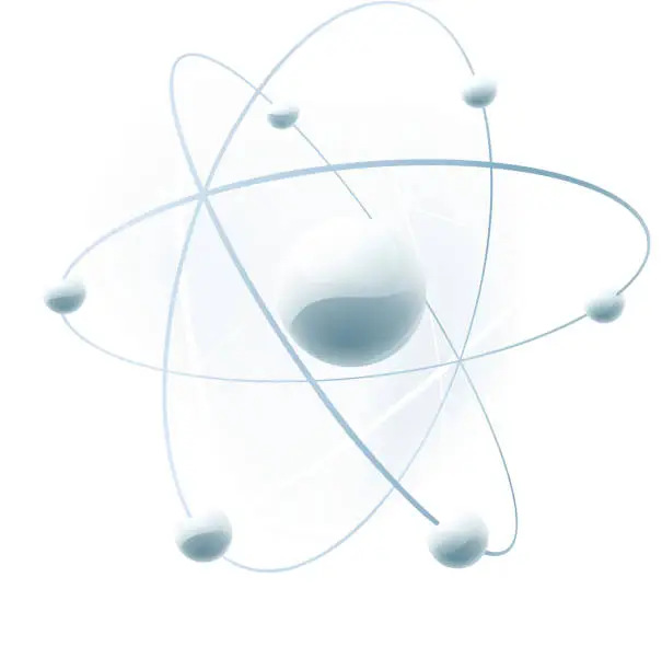 Vector illustration of Atom