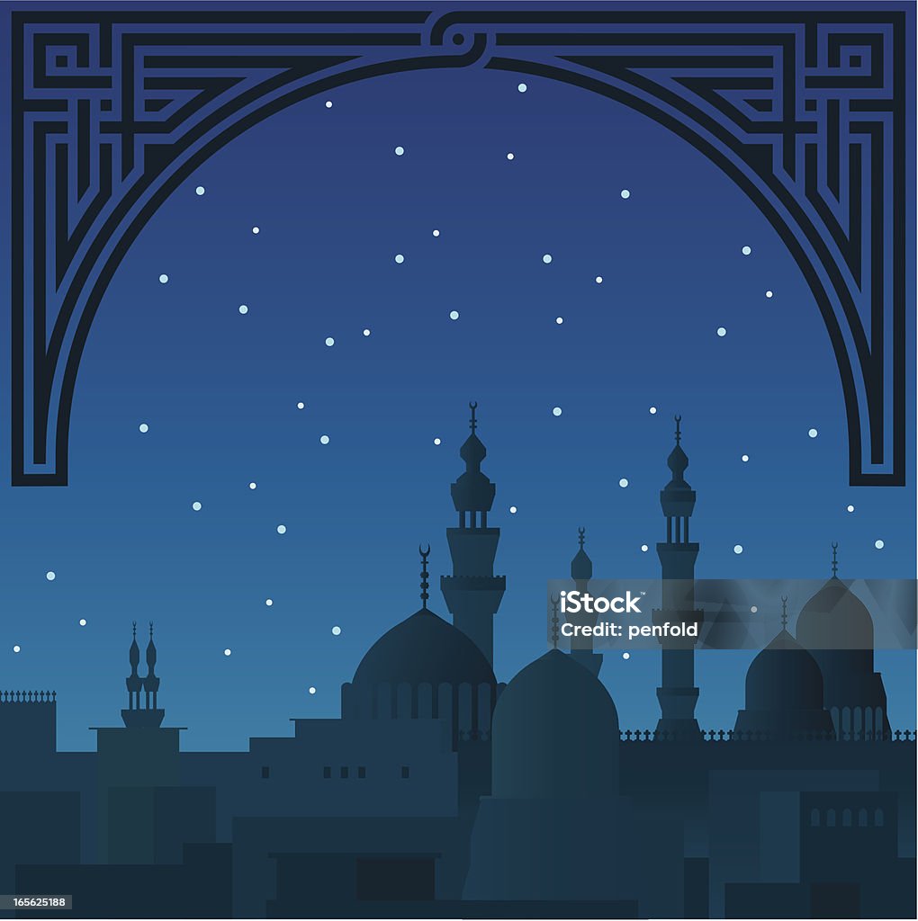 arabian nocy - Grafika wektorowa royalty-free (Arabia)