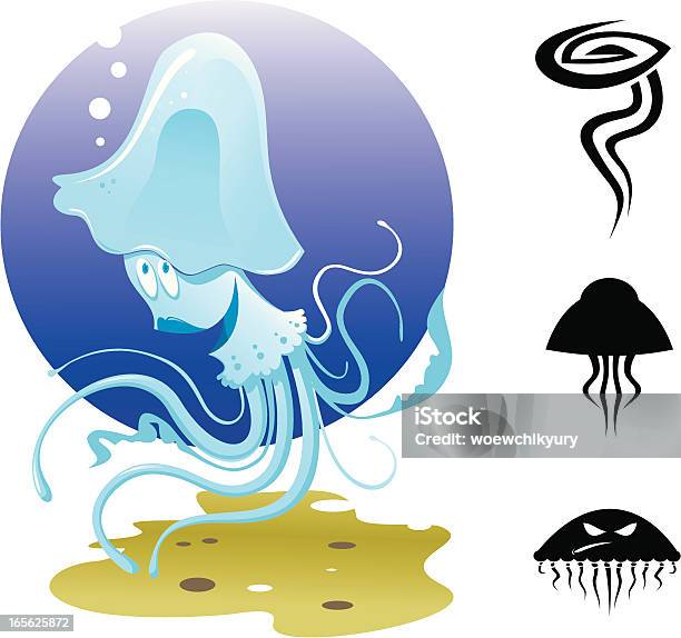 Ilustración de Medusa y más Vectores Libres de Derechos de Medusa - Cnidario - Medusa - Cnidario, Animal, Azul
