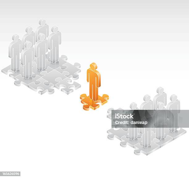 Middle Man Example Picture Middleman Stock Illustration - Download Image Now - Concepts, Concepts ...