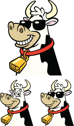 Great illustration of a happy cow. Great for a milk or food illustration. EPS and JPEG files included. Be sure to view my other illustrations, thanks!