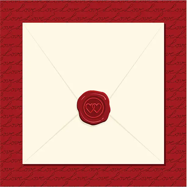 Vector illustration of Love Card