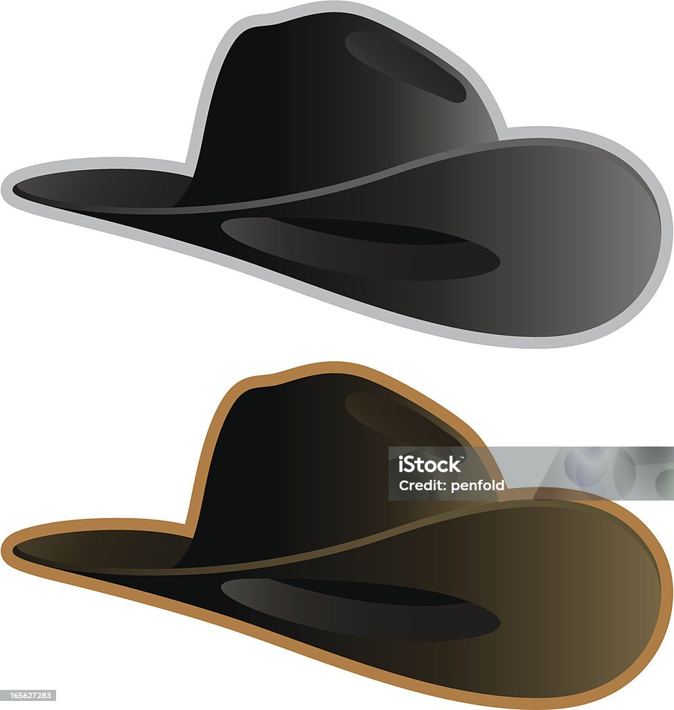 De cow-boy - clipart vectoriel de Chapeau de cow-boy libre de droits