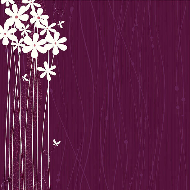 illustrations, cliparts, dessins animés et icônes de des fleurs - flower backgrounds single flower copy space