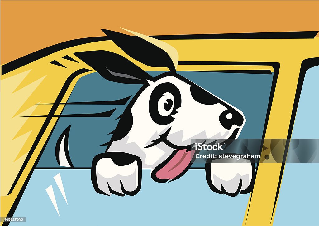 Spot The Dog Stock Illustration - Download Image Now - Car, Dog, Window -  iStock