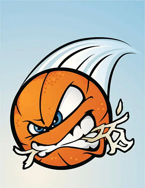 Vector illustration of Basketball Rip