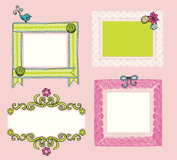 Cute Hand-drawn frames.