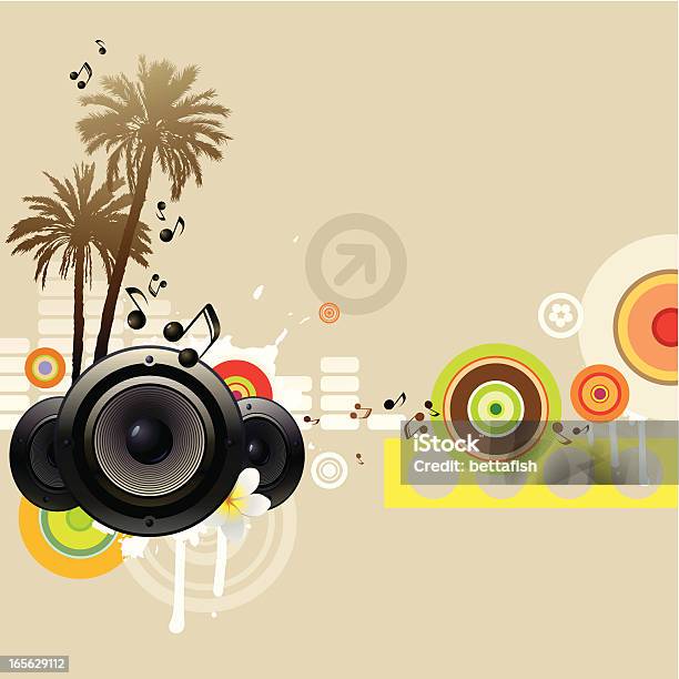 Music Design Stock Illustration - Download Image Now - Arts Culture and Entertainment, Backgrounds, Cartoon