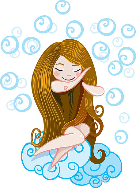 shampoo vector art illustration
