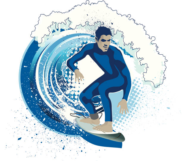 istock Surfer going out of a tube 165629617