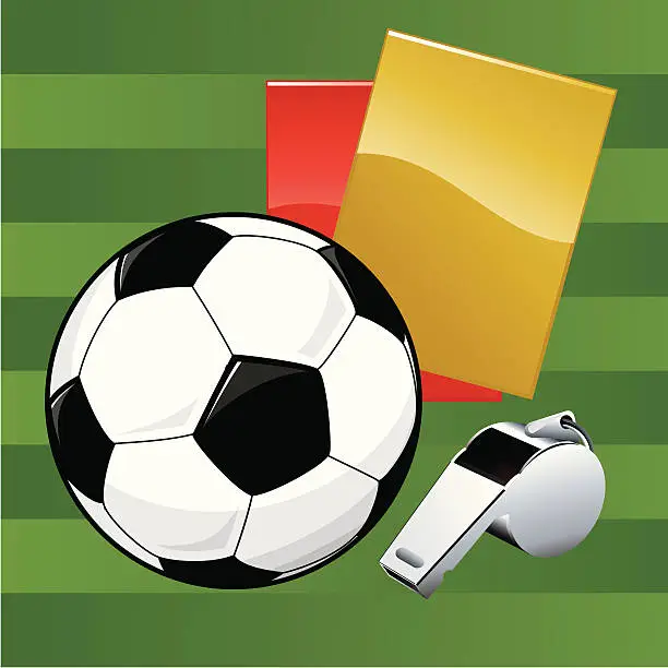 Vector illustration of soccer