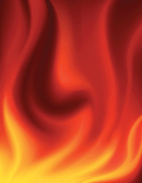 abstrakter hintergrund - flames background stock-grafiken, -clipart, -cartoons und -symbole