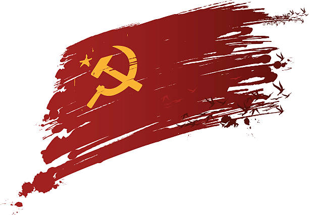 インクたソビエト旗 - flag russian flag russia dirty点のイラスト素材／クリップアート素材／マンガ素材／アイコン素材