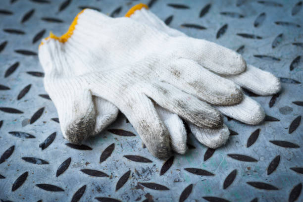 istock Old work gloves, Safety equipment 1656300582