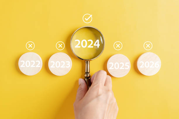 istock Loading progress from 2023 to 2024 to countdown merry christmas and happy new year, Planning and challenge strategy in new year 2024 Concept. 1656300608