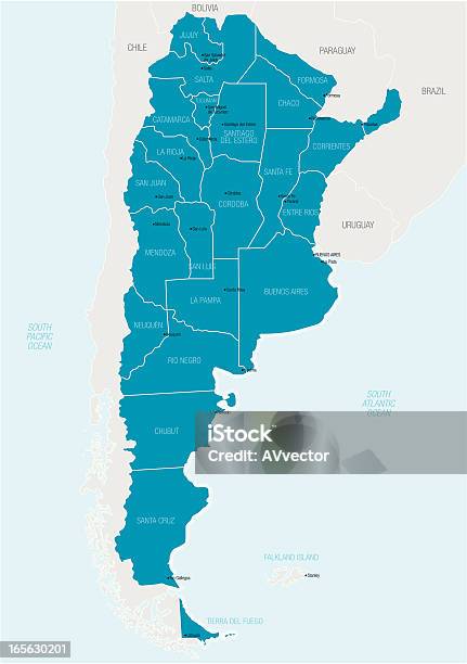 アルゼンチン - アルゼンチンのベクターアート素材や画像を多数ご用意 - アルゼンチン, 地図, ベクター画像